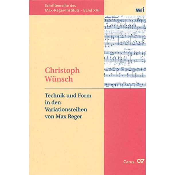 Technik und Form in den Variationsreihen von Reger