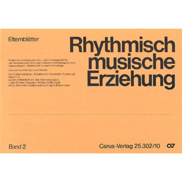 Rhythmisch-Musikalische Erziehung Band 2