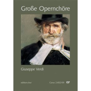 Chorbuch Große Opernchöre - Giuseppe Verdi : editionchor