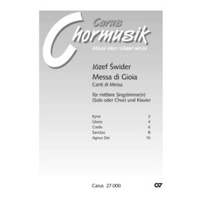 Messa di Gioia : Canti di Messa