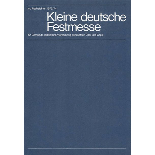 Kleine deutsche Festmesse