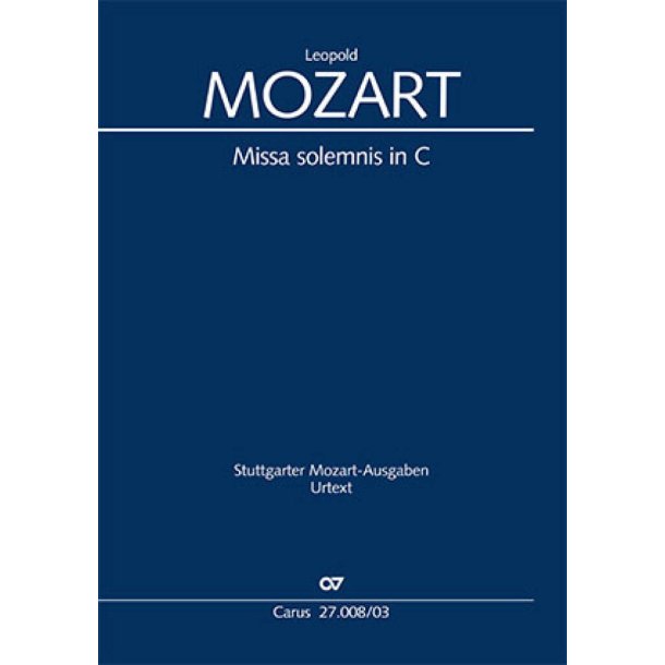 Missa solemnis in C