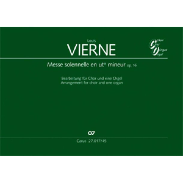 Messe solennelle en ut di&egrave;se mineur : cis-Moll