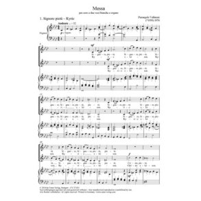 Messa per coro a due voci bianche e organo