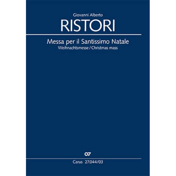 Messa per il Santissimo Natale : Weihnachtsmesse