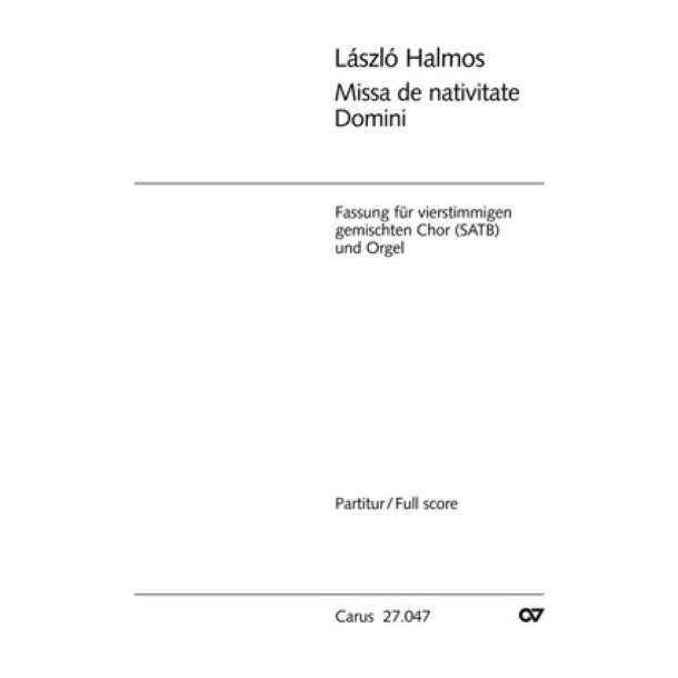 Missa de nativitate Domini : F-Dur