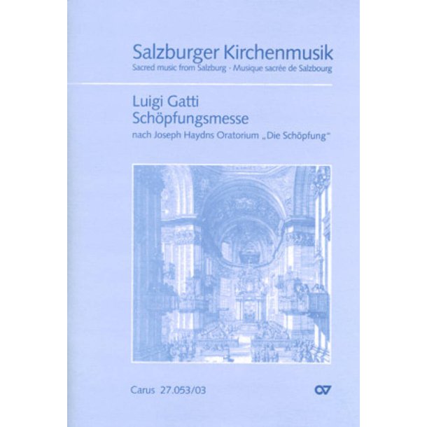 Sch&ouml;pfungsmesse in A nach Joseph Haydn : A-Dur