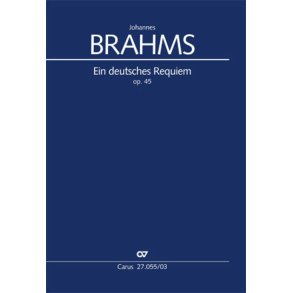 Ein deutsches Requiem : nach Worten der Heiligen Schrift