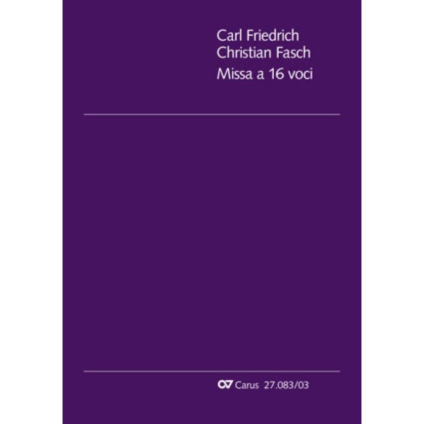 Missa a 16 voci FWV