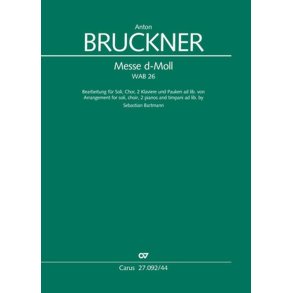 Mass in D minor : D minor - WAB 26