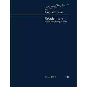 Requiem : Fassung für Sinfonieorchester, XL grand format