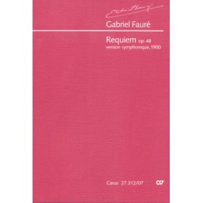 Requiem : Fassung für Sinfonieorchester