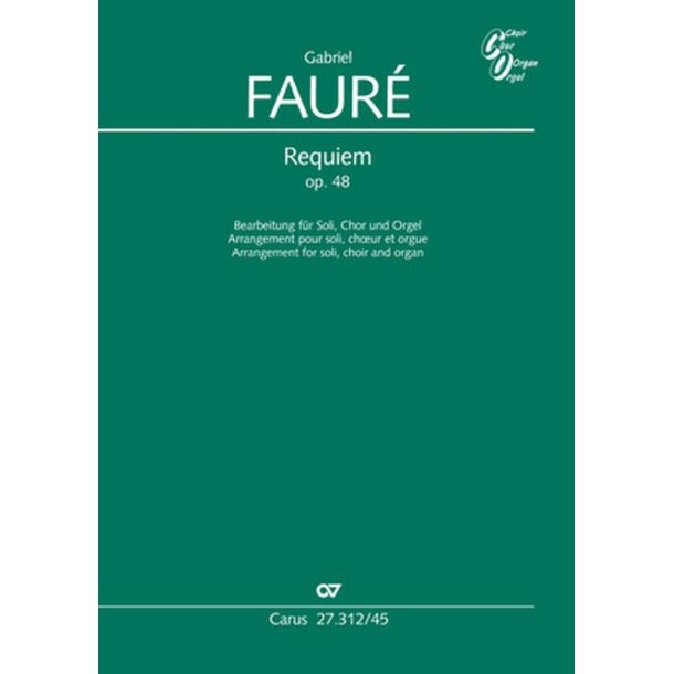 Requiem : Fassung f&uuml;r Sinfonieorchester - Foreword in German, English and French