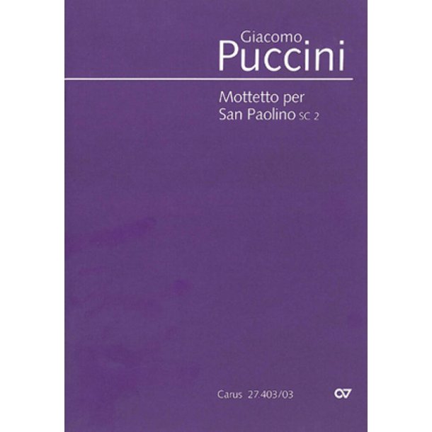 Mottetto per San Paolino