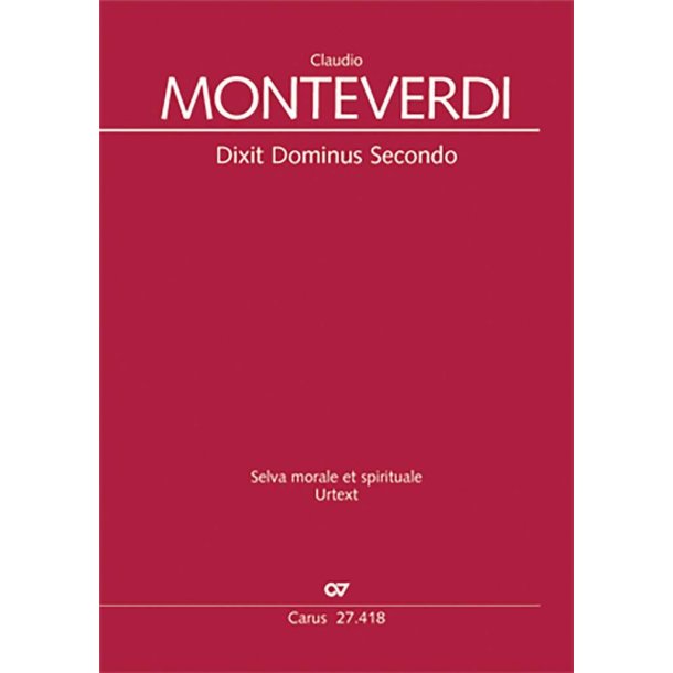 Dixit Dominus Secondo : Aus Selva Morale et Spirituale - SV 264