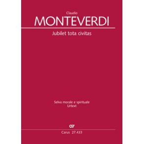 Jubilet tota civitas : aus: Selva morale et spirituale SV 286