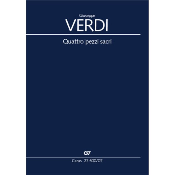 Verdi: Quattro pezzi sacri