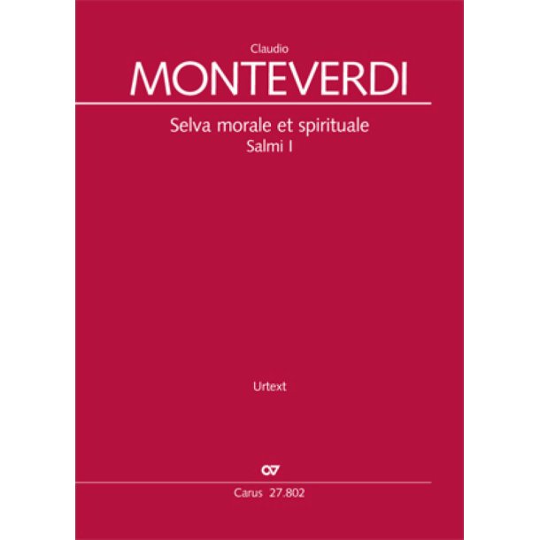 Monteverdi: Selva Morale et Spirituale Salmi I : Urtext Edition