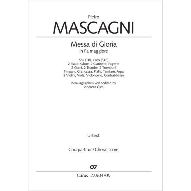 Messa di Gloria : in Fa maggiore