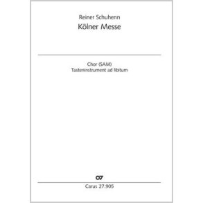 Kölner Messe : Einzelausgabe aus Chorbuch A Tre 2