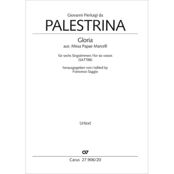 Gloria : from: Missa Papae Marcelli