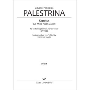 Sanctus : from: Missa Papae Marcelli