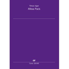 Missa Pacis, 2015 : Set of parts is rental material