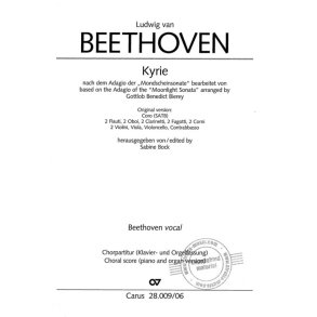 Kyrie - Op. 27,2 (1. Satz) : Based On The Kyrie Of The So-Called Moonlight Sonata