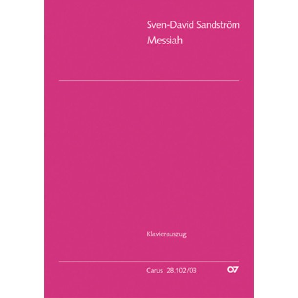 Messiah : Helmuth Rilling gewidmet