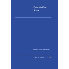 Aqua [Wasser] : Oratorium