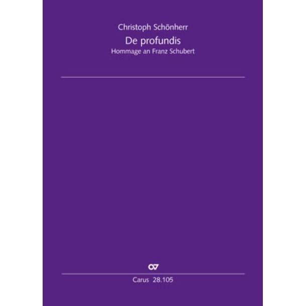 De Profundis : Hommage An Franz Schubert