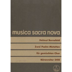 Bornefeld: Zwei Psalm-Motetten