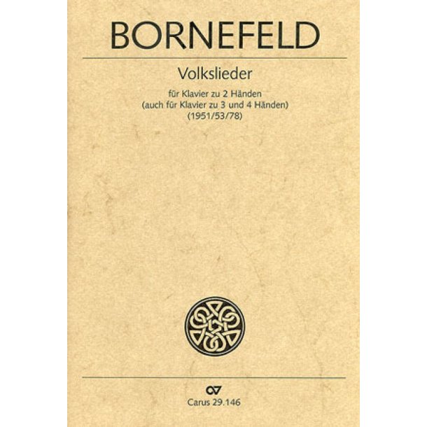 Volkslieder f&uuml;r Klavier zu 2 [auch 3 und 4] H&auml;nden