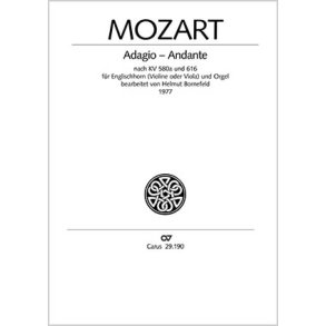 Mozart: Adagio - Andante KV 580a [arr. Bornefeld]