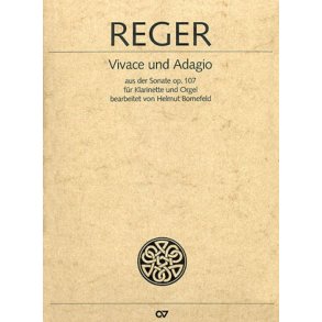 Vivace und Adagio : aus: Sonate op. 107