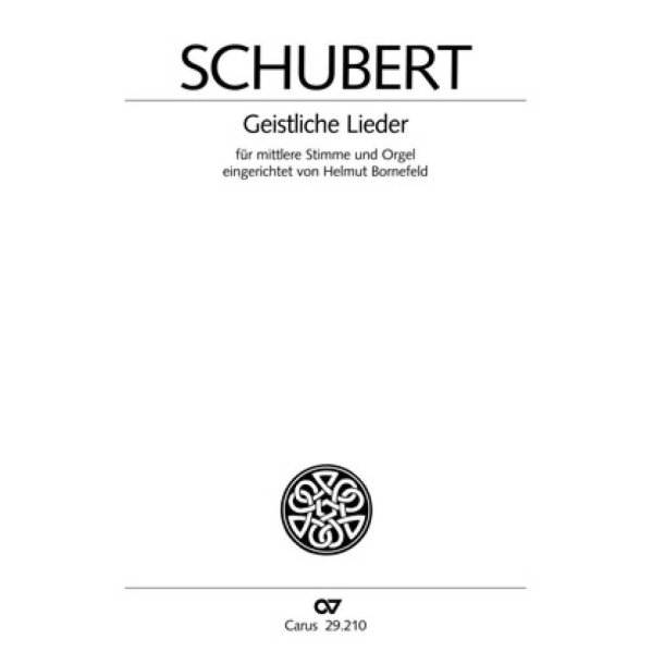 Schubert: Geistliche Lieder [arr. Bornefeld]