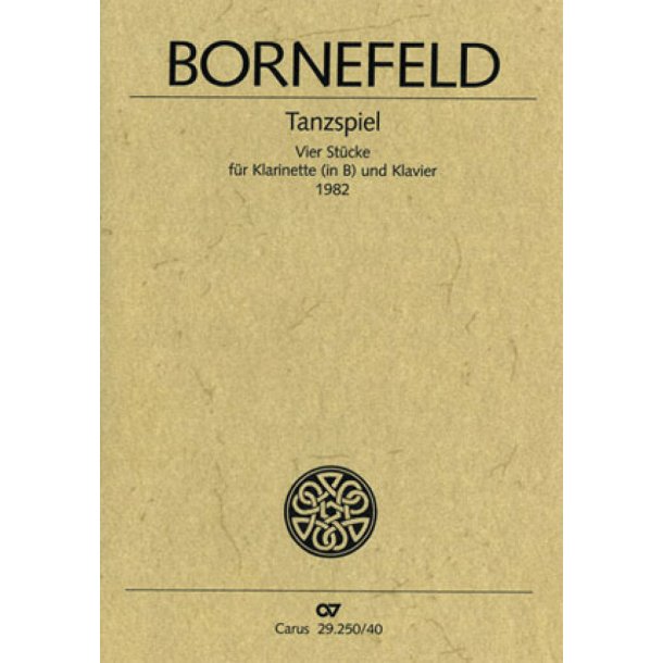 Tanzspiel : Vier St&uuml;cke f&uuml;r Klarinette und Klavier