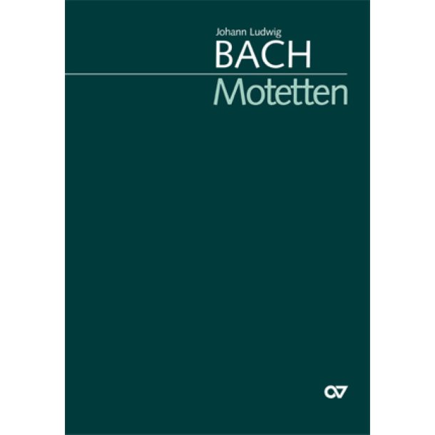 Bach, J.L.: S&auml;mtliche Motetten