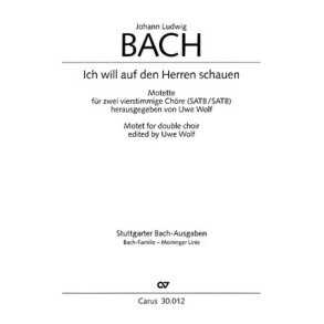 Ich will auf den Herren schauen : Motette