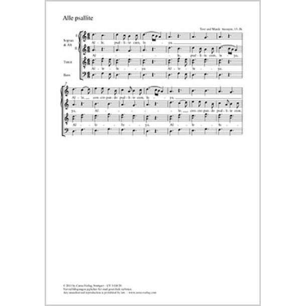 Alle psallite