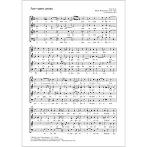 Ave verum corpus : C-Dur