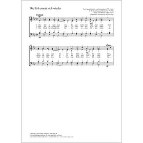 Die Erd erneut sich wieder : As-Dur