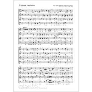 O sacrum convivium : F-Dur