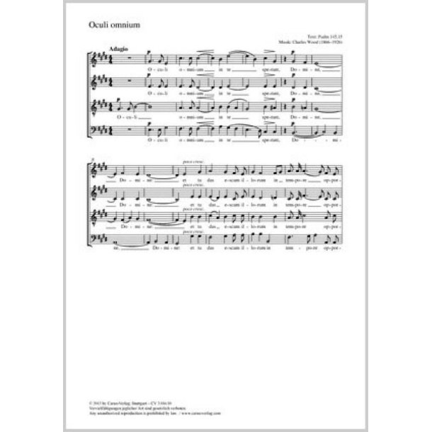 Oculi omnium : E-Dur