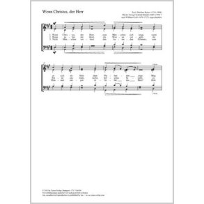 Wenn Christus, der Herr