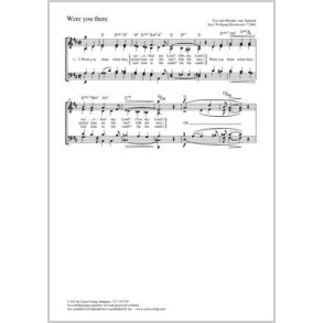 Were you there [Warst du dort] : D-Dur