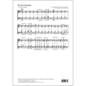 Pie Jesu Domine : aus: Messe funèbre
