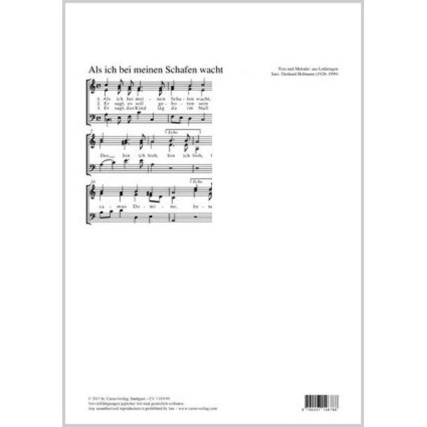 Als ich bei meinen Schafen wacht : a-Moll