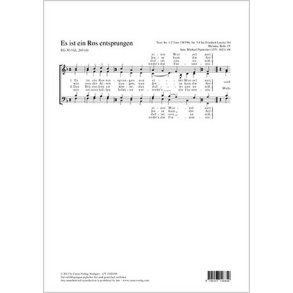 Es ist ein Ros entsprungen : F-Dur