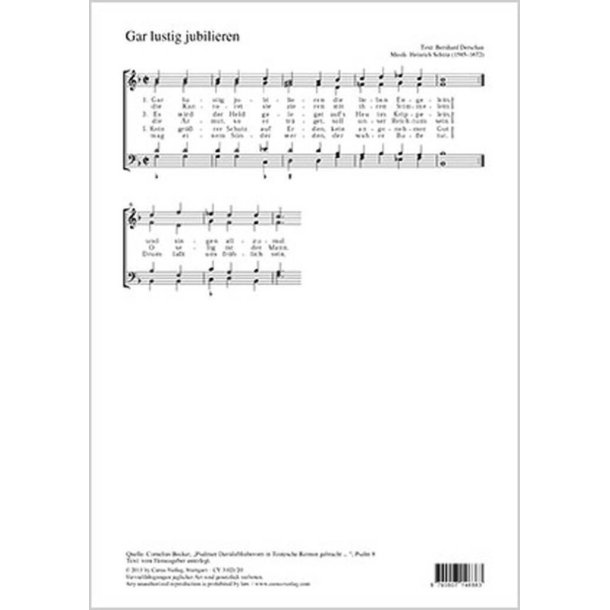 Gar lustig jubilieren : dorisch